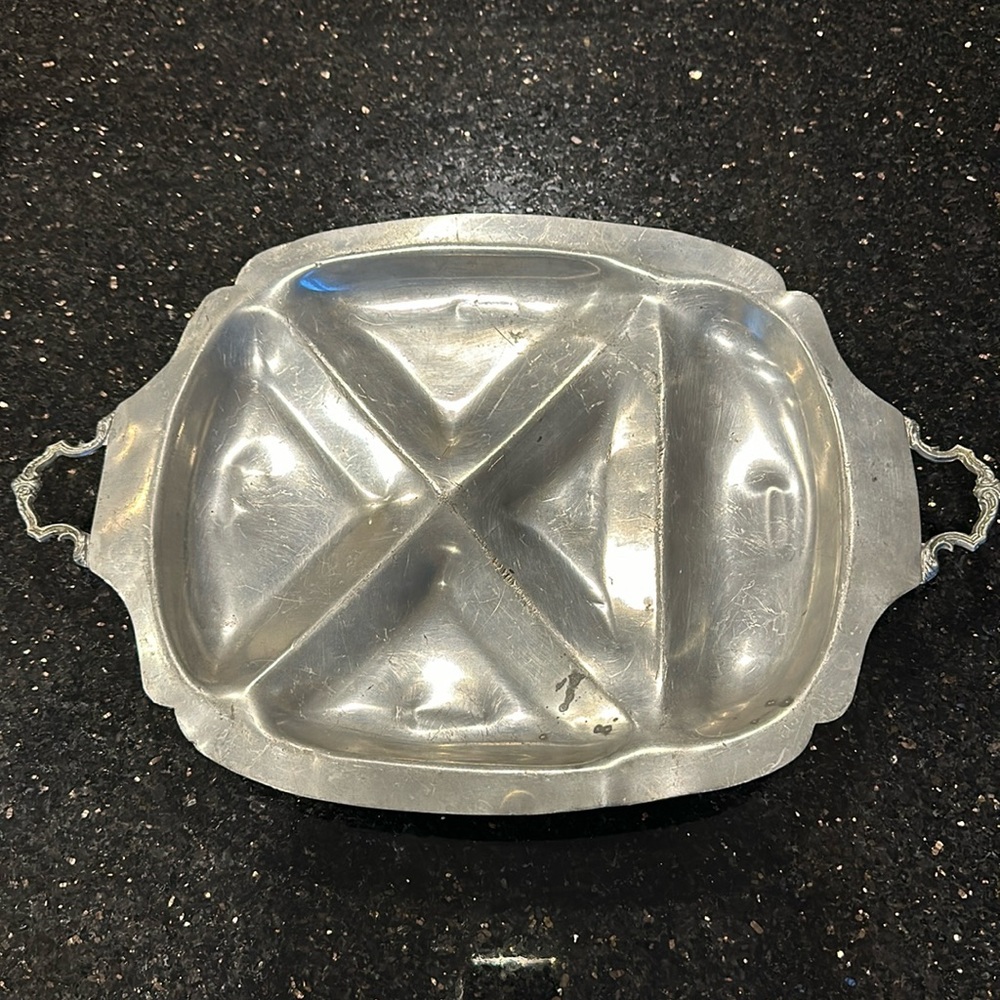 Vintage Paul Revere Genuine Pewter tray